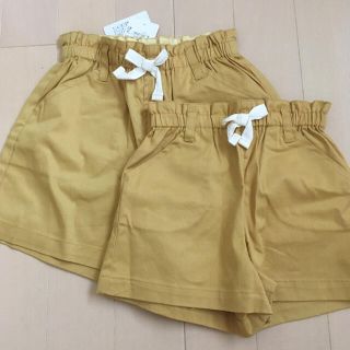 プティマイン(petit main)のショートパンツ　姉妹　新品　プティマイン(パンツ/スパッツ)