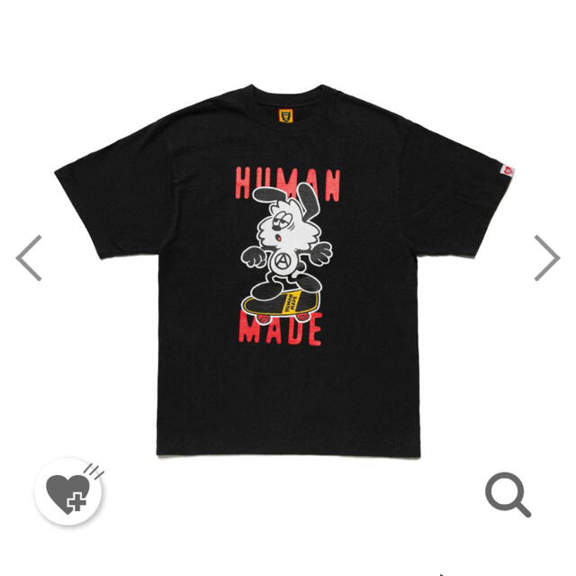 【新品】HUMAN MADE×Girls Dont Cry コラボTシャツ　M