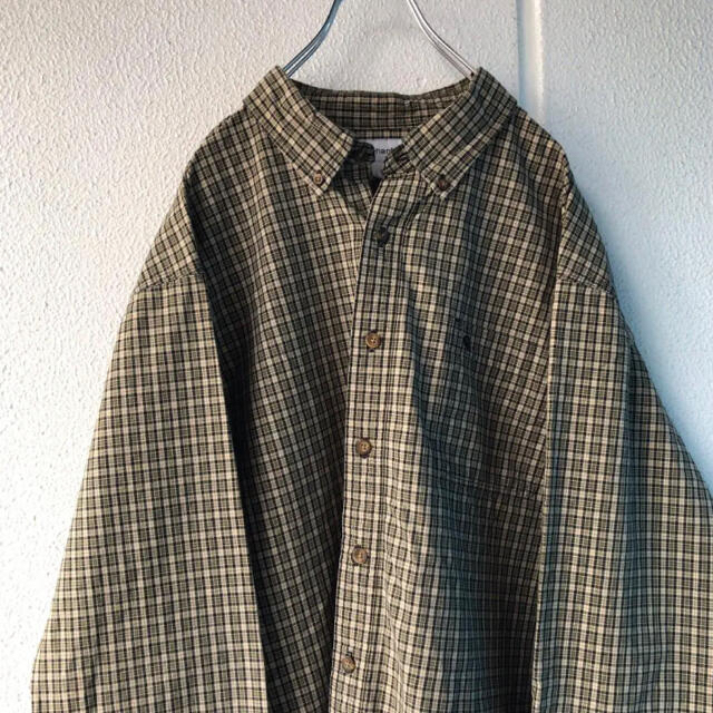 carhartt(カーハート)の90s Carhartt チェックシャツ 古着 vintage ビッグシルエット メンズのトップス(シャツ)の商品写真