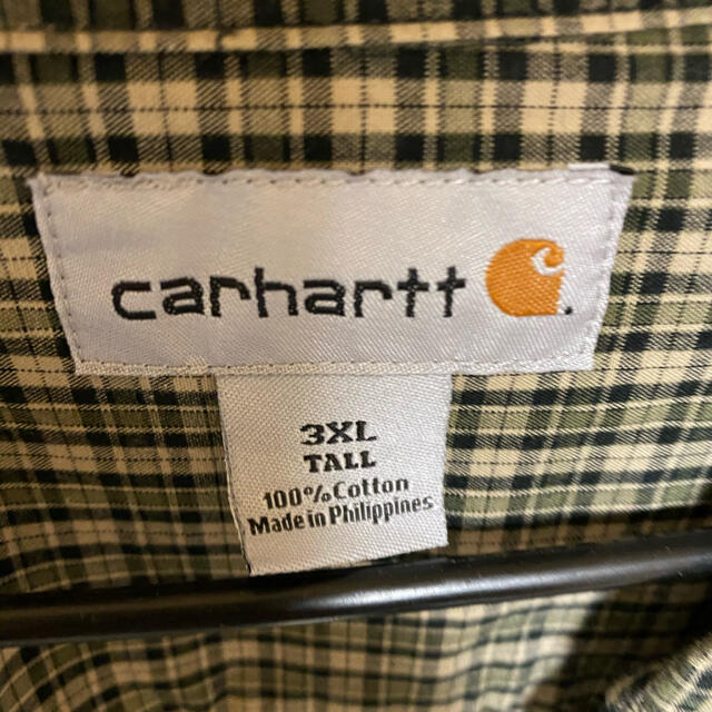 carhartt(カーハート)の90s Carhartt チェックシャツ 古着 vintage ビッグシルエット メンズのトップス(シャツ)の商品写真