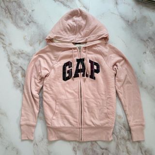 ギャップ(GAP)の☆GAP タータンチェック　ピンク　ボア　パーカー☆(パーカー)