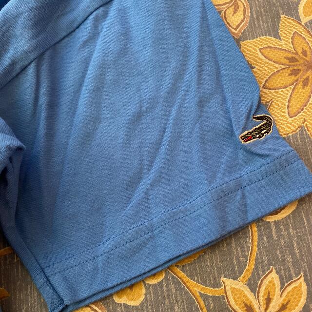 新品　ＶネックＴシャツ　Ｍ　ブルー メンズのトップス(Tシャツ/カットソー(半袖/袖なし))の商品写真