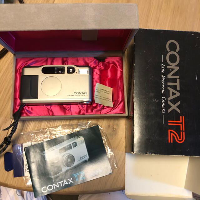 CONTAX T2 付属品あり　美品　フィルムカメラ