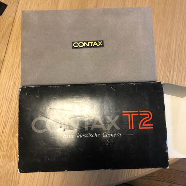 京セラ(キョウセラ)のCONTAX T2 付属品あり　美品　フィルムカメラ スマホ/家電/カメラのカメラ(フィルムカメラ)の商品写真