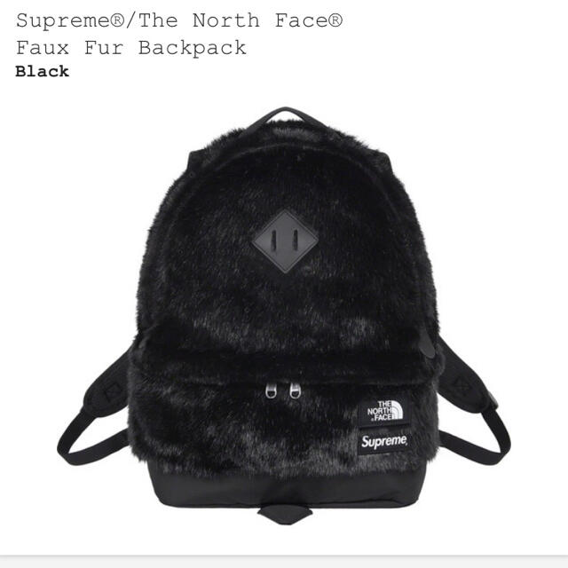 【週末セール】Supreme - TNF Faux Fur Backpack 1