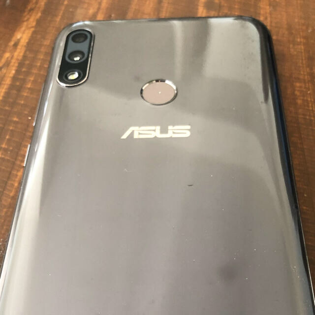 ASUS(エイスース)のZenFone Max Pro（M2） コズミックチタニウム SIMフリー スマホ/家電/カメラのスマートフォン/携帯電話(スマートフォン本体)の商品写真