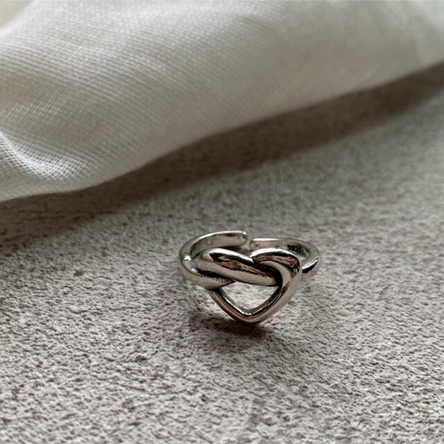 Kastane(カスタネ)のheart silver925 ring 指輪 レディースのアクセサリー(リング(指輪))の商品写真