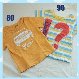ベビーギャップ(babyGAP)のTシャツ [80・95] 2点セット　半袖 babyGap(Ｔシャツ)