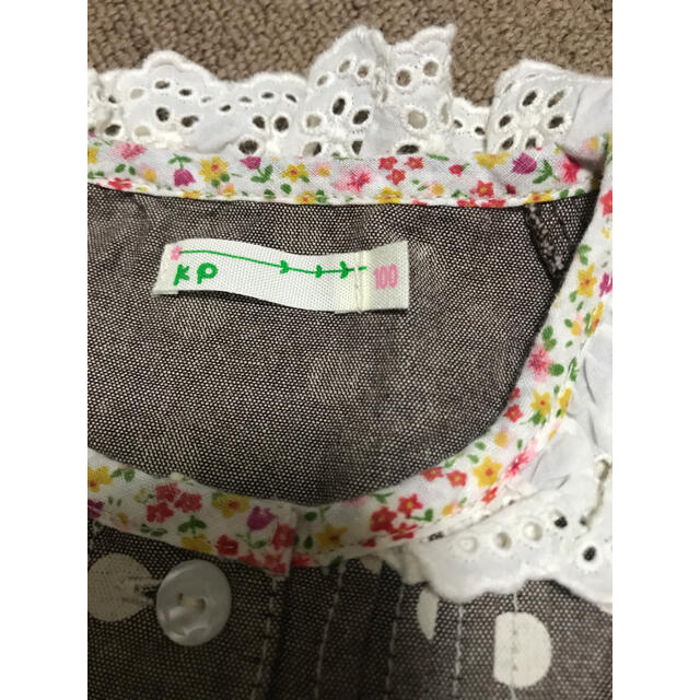 familiar(ファミリア)のファミリアスカート　KP半袖ブラウス キッズ/ベビー/マタニティのキッズ服女の子用(90cm~)(Tシャツ/カットソー)の商品写真