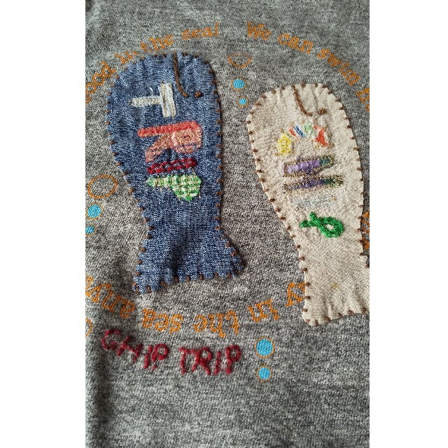 CHIP TRIP(チップトリップ)の最終sale♪110cm★Tシャツ(CHIP　TRIP) キッズ/ベビー/マタニティのキッズ服女の子用(90cm~)(Tシャツ/カットソー)の商品写真