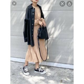 ザラ(ZARA)のZARAフェイクレザージャケットSサイズ(モッズコート)