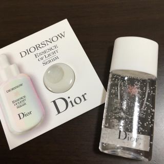 ディオール(Dior)の新品　未使用品　ディオール　スノーライトエッセンスローション　化粧品　試供品(サンプル/トライアルキット)