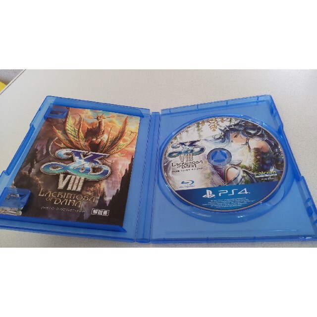 PlayStation4(プレイステーション4)のイース8 -Lacrimosa of DANA- エンタメ/ホビーのゲームソフト/ゲーム機本体(家庭用ゲームソフト)の商品写真