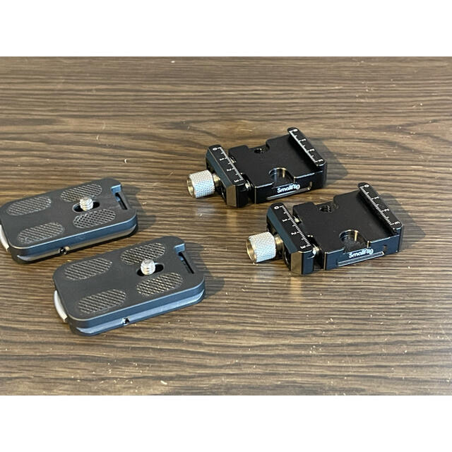 SmallRig  アルカスイス互換クランプ　クイックリリースプレートのセット