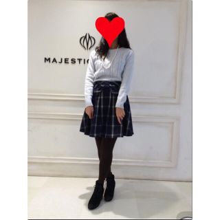 マジェスティックレゴン(MAJESTIC LEGON)のMAJESTIC LEGON♡オフショルニットname様専用9/28まで(ニット/セーター)