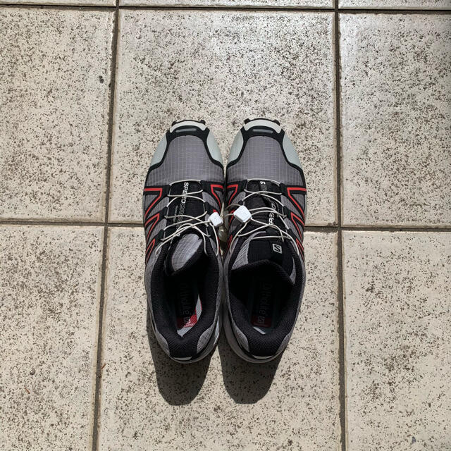 【6月末まで限定価格】salomon speedcross 3 グレーピンク