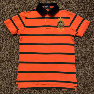 ポロラルフローレン(POLO RALPH LAUREN)のポロラルフローレン ポロシャツ 140 オレンジ&グリーン(Tシャツ/カットソー)