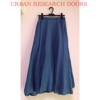 アーバンリサーチドアーズ(URBAN RESEARCH DOORS)の［URBAN RESEARCH DOORS］麻ロングスカート(ロングスカート)