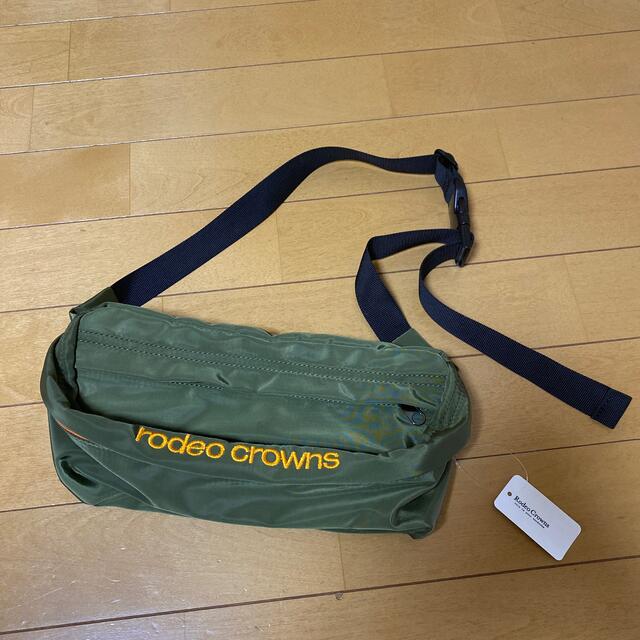 RODEO CROWNS(ロデオクラウンズ)のロデオクラウンズ　カーキ　バッグ レディースのバッグ(ショルダーバッグ)の商品写真