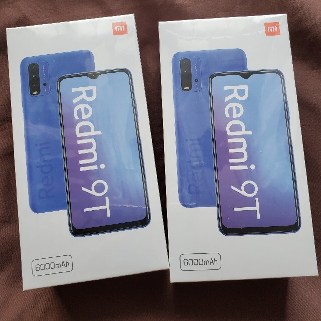 Redmi9T / (ｶｰﾎﾞﾝｸﾞﾚｰ.ｵｰｼｬﾝｸﾞﾘｰﾝ)計2台