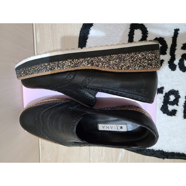 DIANA(ダイアナ)のDIANA　グリッターハイブリットソールシューズ レディースの靴/シューズ(ローファー/革靴)の商品写真