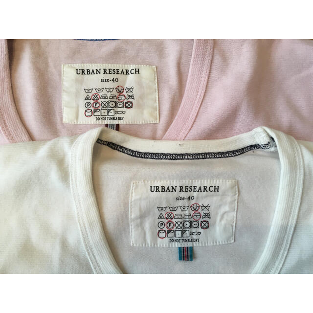 URBAN RESEARCH(アーバンリサーチ)のURBAN RESEARCH カットソー 2着セット メンズのトップス(Tシャツ/カットソー(半袖/袖なし))の商品写真