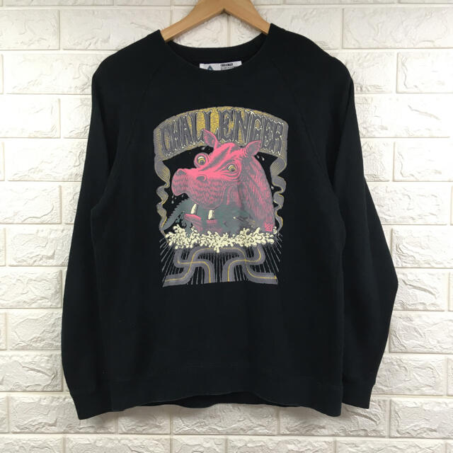 美品 challenger チャレンジャー sweat S 長瀬智也　カバ