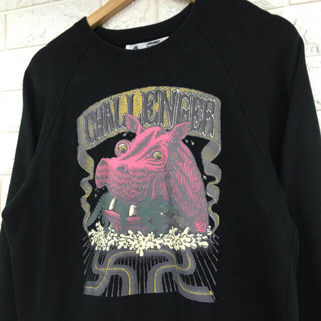 美品 challenger チャレンジャー sweat S 長瀬智也　カバ