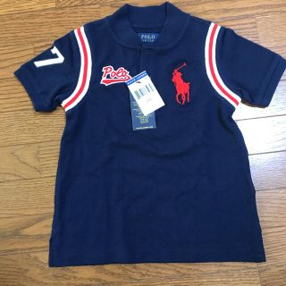 ポロラルフローレン(POLO RALPH LAUREN)の新品　ラルフローレン ポロシャツ 半袖Tシャツ キッズ　3T 100 110(Tシャツ/カットソー)