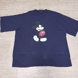 ジーユー(GU)のGU　ディズニーTシャツ　XL　スウェット生地(Tシャツ(半袖/袖なし))