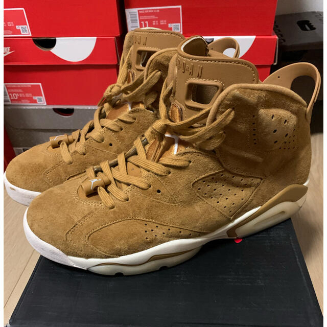 nike air jordan 6 retro wheat 美品 28.5cm