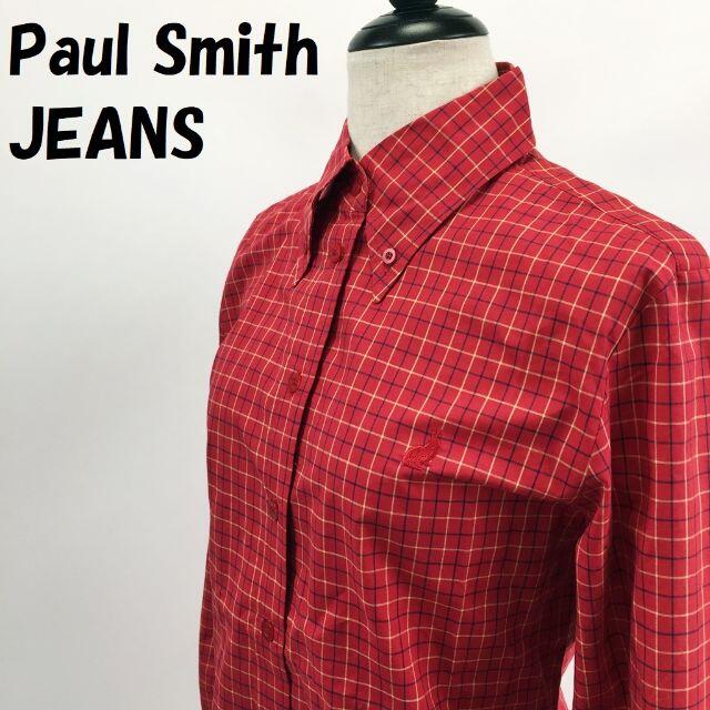 Paul Smith(ポールスミス)のポールスミス ジーンズ チェック柄 ボタンダウンシャツ サイズ40 レディース レディースのトップス(シャツ/ブラウス(長袖/七分))の商品写真