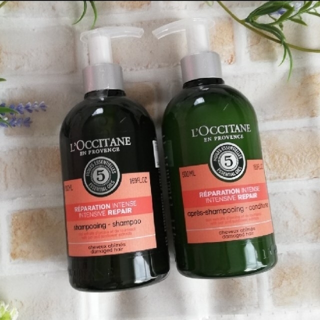 L'OCCITANE(ロクシタン)のロクシタン L'OCCITANE シャンプー&コンディショナー500ml  コスメ/美容のヘアケア/スタイリング(シャンプー/コンディショナーセット)の商品写真