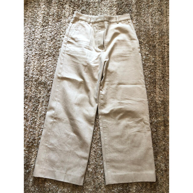 超人気新品 Hermes 9分丈 エルメス、20秋冬 ベージュパンツ 36 ...