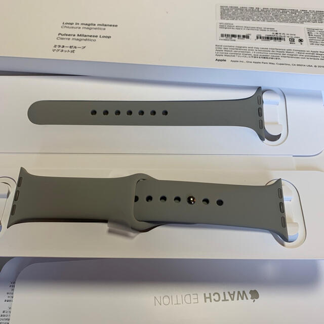 Apple Watch(アップルウォッチ)のAPPLE WACHI. スポーツバンド メンズの時計(ラバーベルト)の商品写真