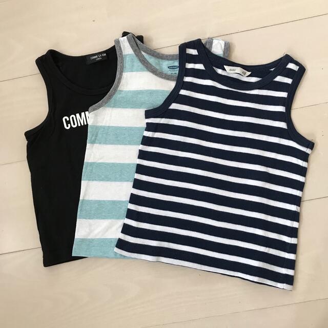 H&M(エイチアンドエム)のH&M   OLD NAVY  コムサイズム　タンクトップ　95〜100 キッズ/ベビー/マタニティのキッズ服男の子用(90cm~)(Tシャツ/カットソー)の商品写真