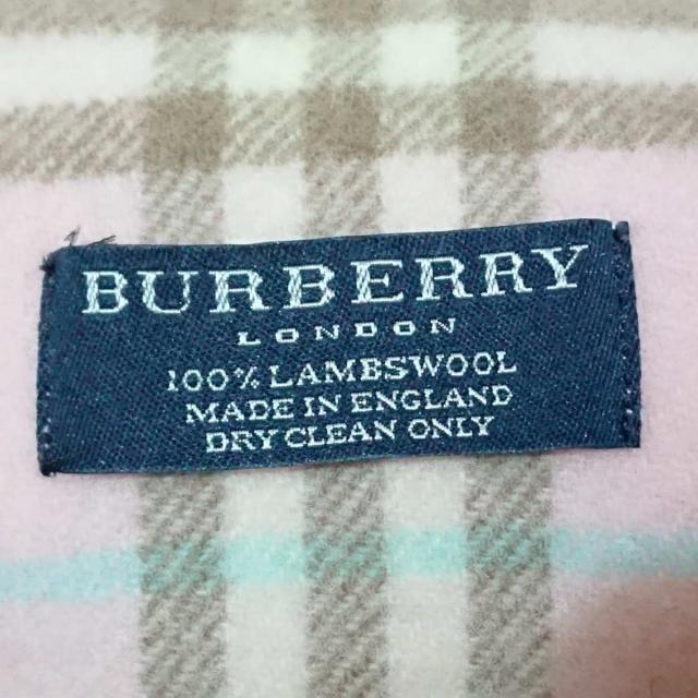 BURBERRY(バーバリー)のバーバリーロンドン マフラー チェック柄 レディースのファッション小物(マフラー/ショール)の商品写真