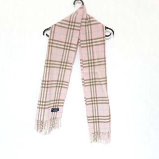 バーバリー(BURBERRY)のバーバリーロンドン マフラー チェック柄(マフラー/ショール)