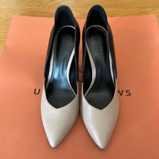 チャールズアンドキース(Charles and Keith)のCHARLES & KEITH バイカラーハイヒール(ハイヒール/パンプス)