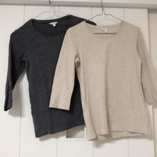 ユニクロ(UNIQLO)のmoekomu様 12/1までお取り置き(Tシャツ(長袖/七分))