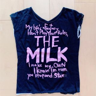 MILK 2019年 春夏新作 新品タグ付き ロゴTシャツ