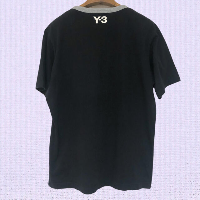 Y-3(ワイスリー)のY-3 カットソー ブラック　Mサイズ メンズのトップス(Tシャツ/カットソー(半袖/袖なし))の商品写真