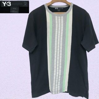 ワイスリー(Y-3)のY-3 カットソー ブラック　Mサイズ(Tシャツ/カットソー(半袖/袖なし))