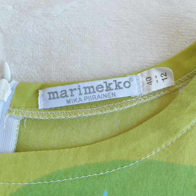 marimekko(マリメッコ)のマリメッコ　ノースリーブブラウス40 レディースのトップス(シャツ/ブラウス(半袖/袖なし))の商品写真