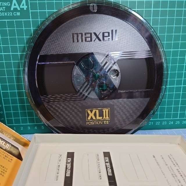 maxell(マクセル)のmaxell  XL ⅠⅠ  オープンリールテープ  35-90(7号) スマホ/家電/カメラのオーディオ機器(その他)の商品写真