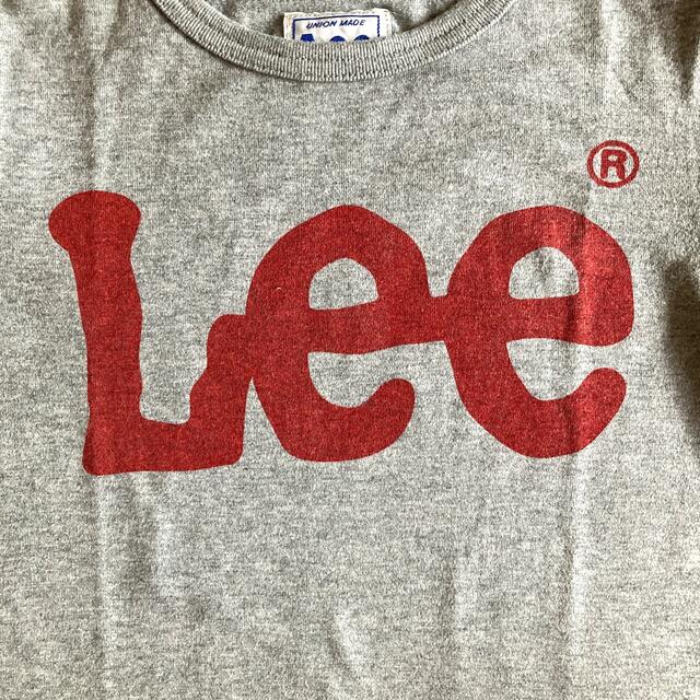 Lee(リー)のLee Tシャツ　グレー キッズ/ベビー/マタニティのキッズ服女の子用(90cm~)(Tシャツ/カットソー)の商品写真