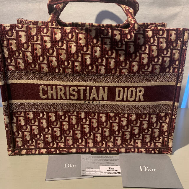 Christian Dior(クリスチャンディオール)の Dior ブックトート　スモール　希少品🌹 レディースのバッグ(トートバッグ)の商品写真