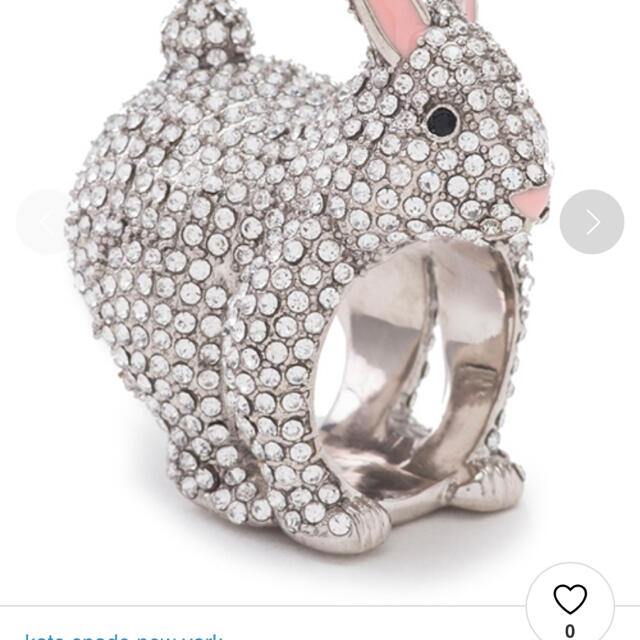 kate spade new york(ケイトスペードニューヨーク)の♤ ケイトスペード　ウサギ　リング　MAKE MAGIC RABBIT RING レディースのアクセサリー(リング(指輪))の商品写真