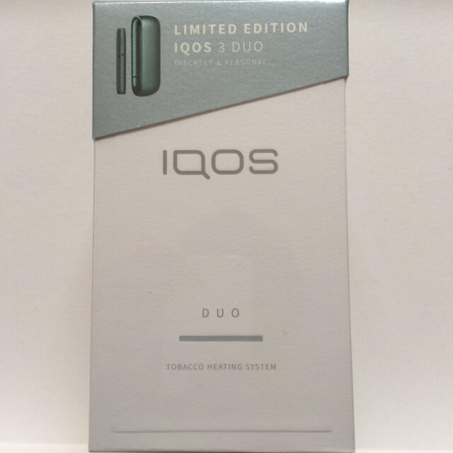 IQOS(アイコス)の限定色 ルーシッドティール アイコス3 DUO IQOS 本体 未開封 送料無料 スマホ/家電/カメラの生活家電(その他)の商品写真