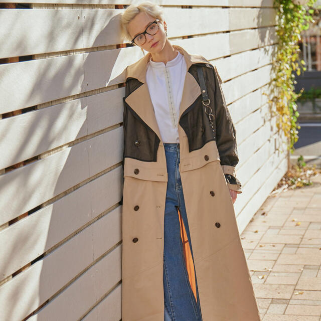 トレンチコート　COLOR SCHEME TRENCH COAT